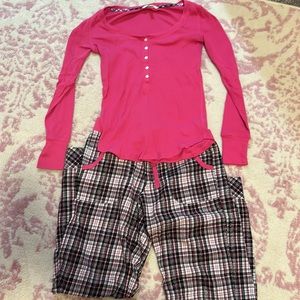 Victoria’s Secret XS Pajama Pant and Shirt Set